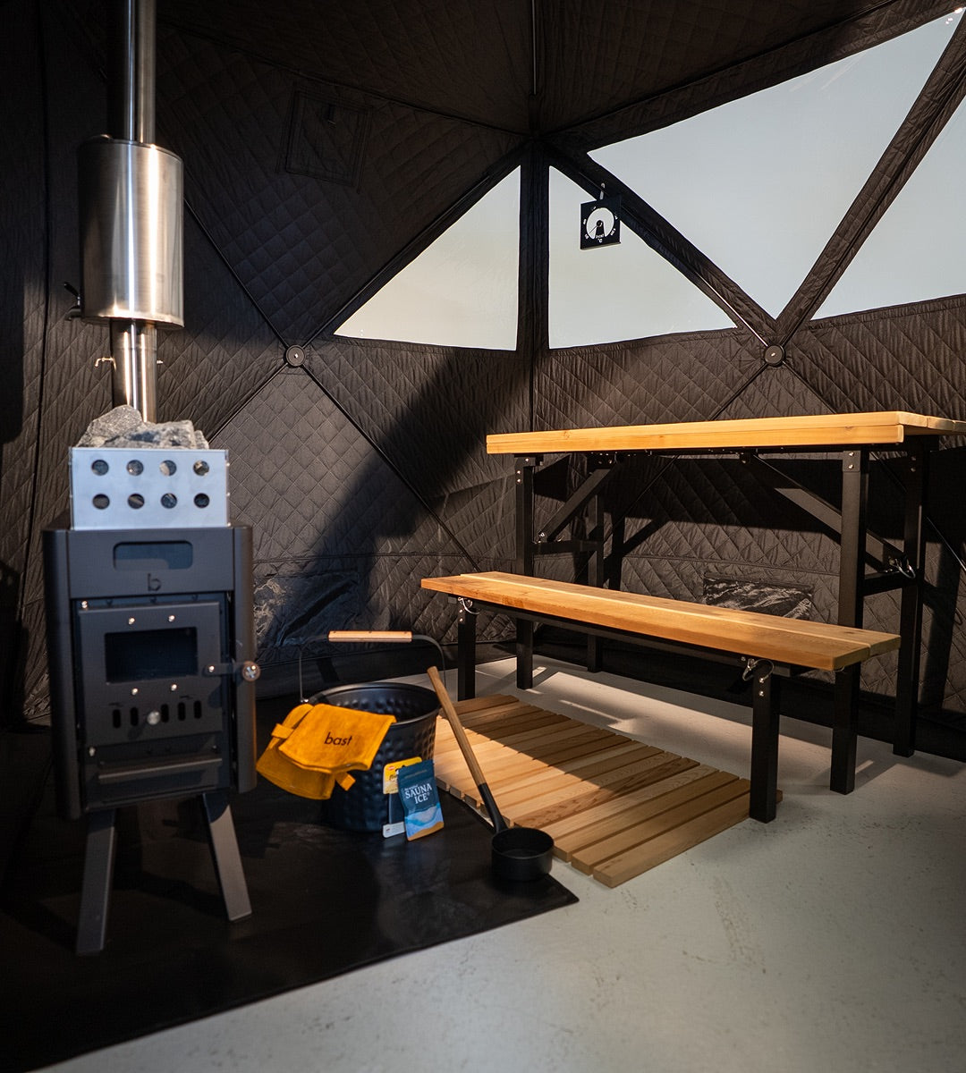 Näver Sauna Tent Kit — Deluxe