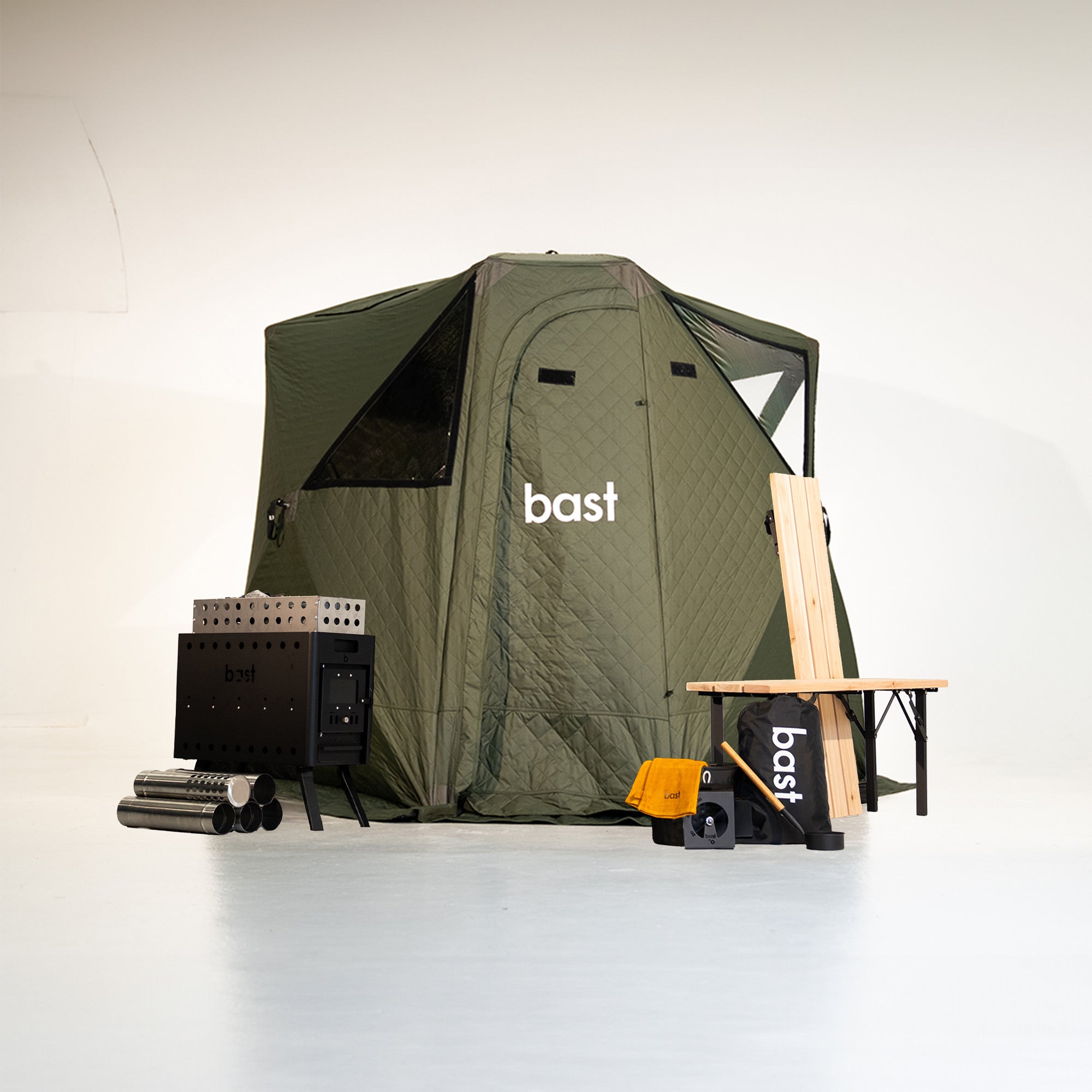 Näver Sauna Tent Kit — Premium