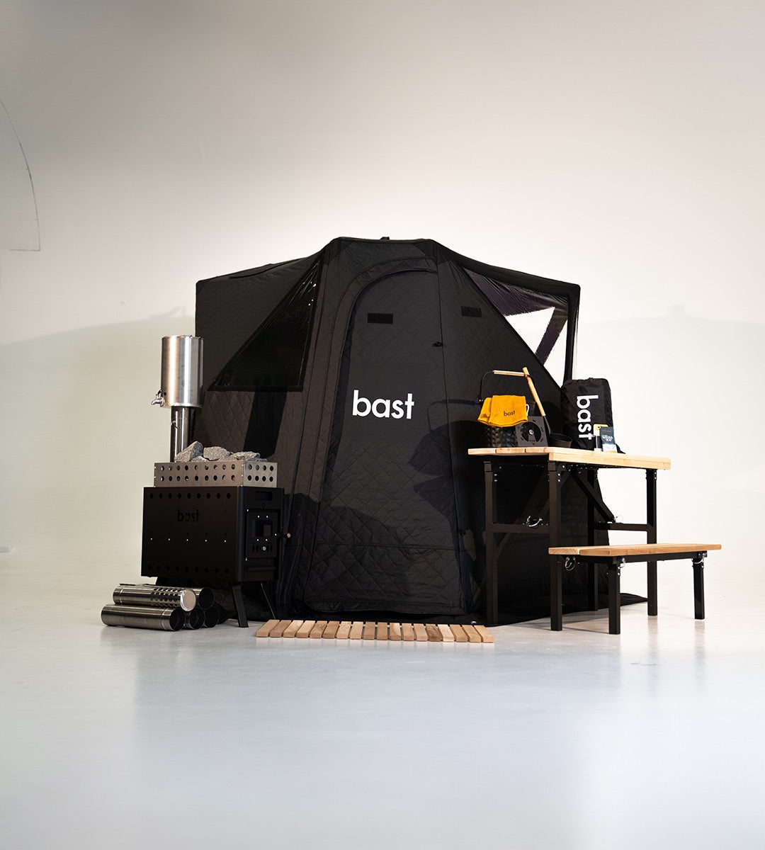Näver Sauna Tent Kit — Deluxe