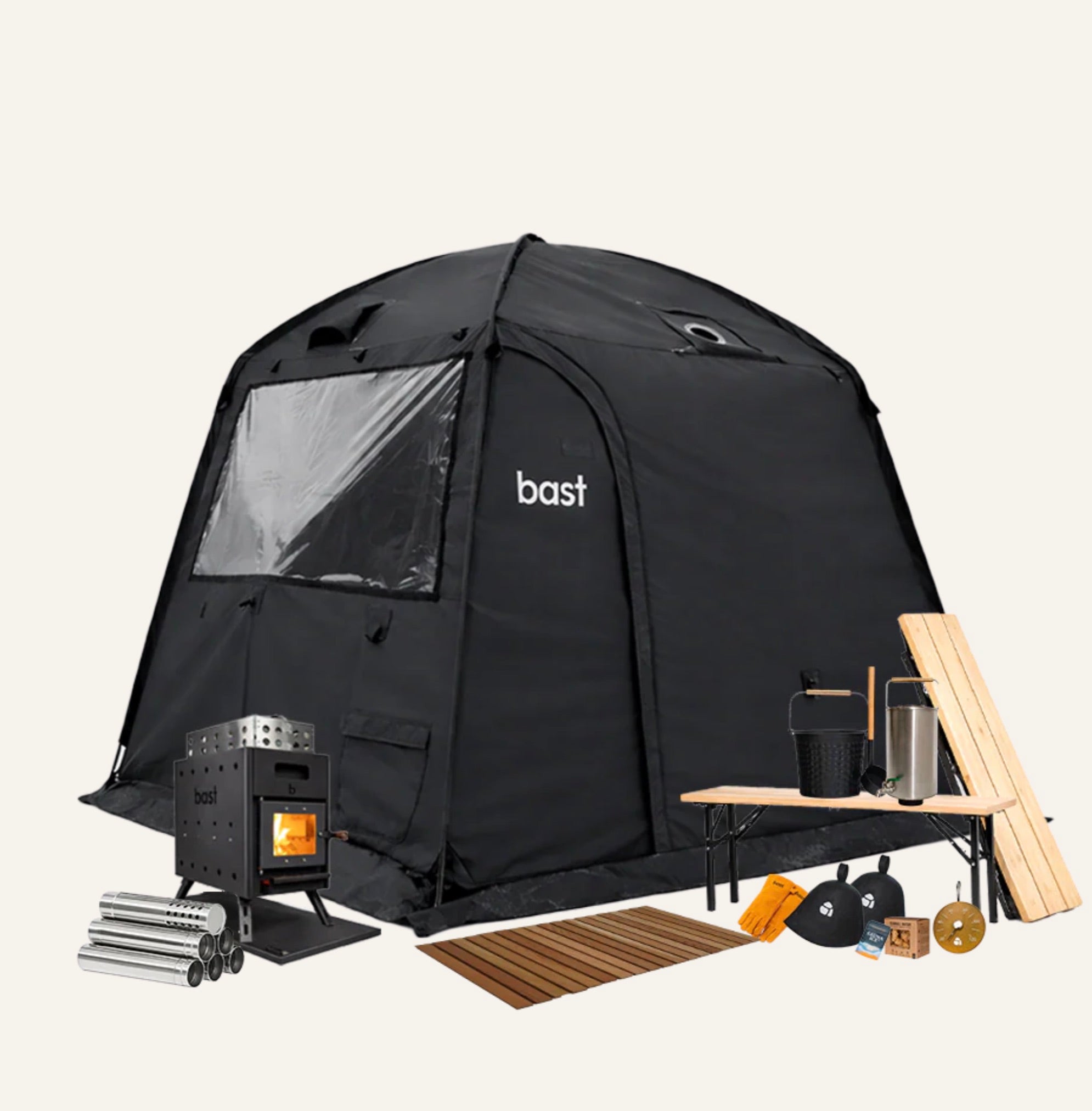 Löv Sauna Tent Kit — Deluxe
